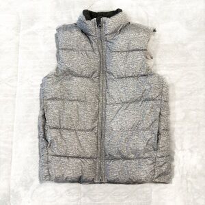 GAP Teen Gray Puffer Vest | Warmest Vest | Size XL